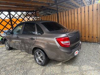 2014 Lada (ВАЗ) Granta I, коричневый, 520000 рублей, вид 3