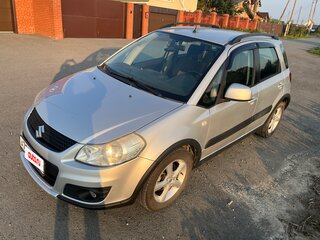 2010 Suzuki SX4 I (Classic) Рестайлинг, серебристый, 650000 рублей, вид 2