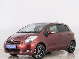2008 Toyota Vitz II (XP90), красный, 649000 рублей, вид 3