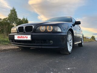 2003 BMW 5 серии 525i IV (E39) Рестайлинг, синий, 580000 рублей, вид 2