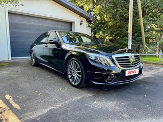 2016 Mercedes-Benz S-Класс 500 Long 9G-TRONIC VI (W222, C217), чёрный, 3340000 рублей, вид 3