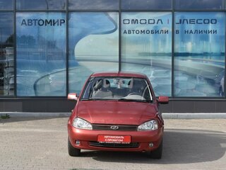 2009 Lada (ВАЗ) Kalina I, красный, 90000 рублей, вид 2