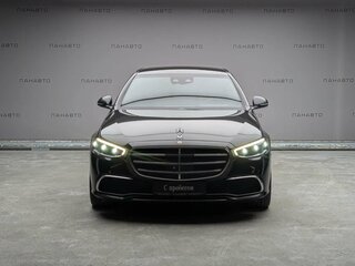 2021 Mercedes-Benz S-Класс 350 d Long 4MATIC VII (W223), чёрный, 6990000 рублей, вид 2