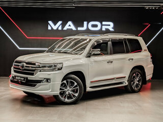 2019 Toyota Land Cruiser 200 Series Рестайлинг 2, белый, 7550000 рублей, вид 1