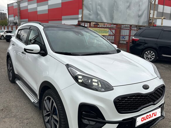 2018 Kia Sportage IV Рестайлинг, белый, 2850000 рублей - вид 5