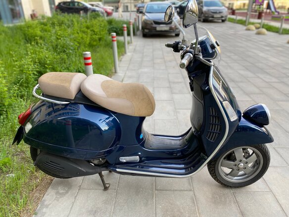 2009 Vespa GTV 250, синий, 369000 рублей - вид 2