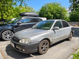 2005 Kia Spectra I Рестайлинг 2, серый, 180000 рублей, вид 2
