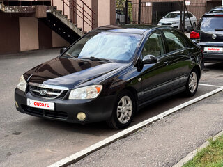 2006 Kia Cerato I, чёрный, 450000 рублей, вид 1