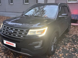 2016 Ford Explorer V Рестайлинг, чёрный, 2300000 рублей, вид 2