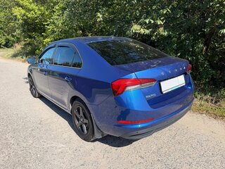 2020 Skoda Rapid II, синий, 1700000 рублей, вид 4