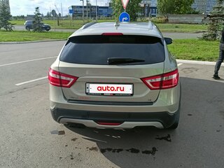 2018 Lada (ВАЗ) Vesta SW Cross I, серый, 820000 рублей, вид 5