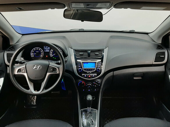 2011 Hyundai Solaris I, бежевый, 659000 рублей - вид 8