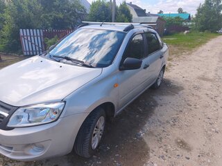 2016 Lada (ВАЗ) Granta I, серебристый, 450000 рублей, вид 1