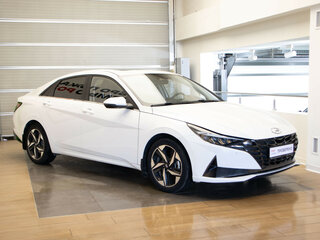 2022 Hyundai Elantra VII (CN7), белый, 2149000 рублей, вид 3