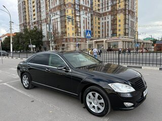 2008 Mercedes-Benz S-Класс 350 Long V (W221), чёрный, 1100000 рублей, вид 3