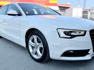 2013 Audi A5 I (8T) Рестайлинг, белый, 1400000 рублей, вид 1