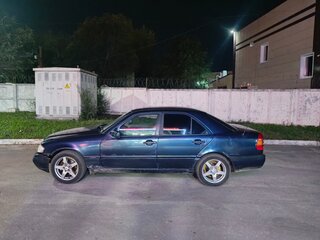 1995 Mercedes-Benz C-Класс 180 I (W202), синий, 150000 рублей, вид 4