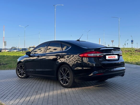 2018 Ford Fusion (North America) II Рестайлинг, чёрный, 1640000 рублей - вид 7