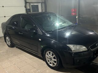 2007 Ford Focus II, чёрный, 365000 рублей, вид 3