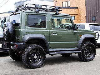 2021 Suzuki Jimny Sierra IV, зелёный, 1620300 рублей, вид 3