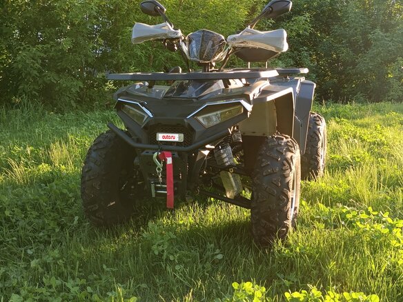 2025 Loncin XWolf 200, серый, 180000 рублей - вид 7