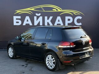 2012 Volkswagen Golf VI, чёрный, 983000 рублей, вид 5
