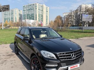 2013 Mercedes-Benz M-Класс 400 III (W166), чёрный, 2190000 рублей, вид 1