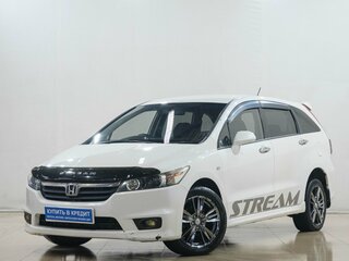 2007 Honda Stream II, белый, 949000 рублей, вид 3