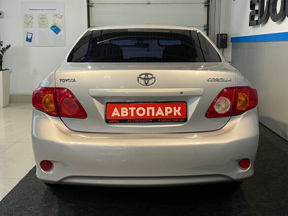 2007 Toyota Corolla X (E140, E150), серый - вид 6