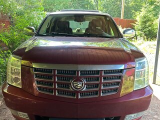 2011 Cadillac Escalade III, красный, 1950000 рублей, вид 1
