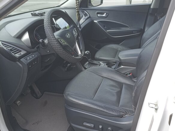 2014 Hyundai Santa Fe III, белый, 1777000 рублей - вид 4