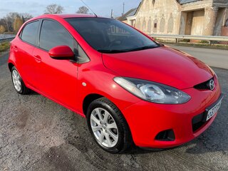 2008 Mazda 2 II (DE), красный, 650000 рублей, вид 3