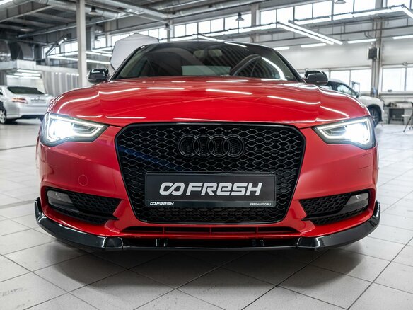 2014 Audi A5 I (8T) Рестайлинг, красный - вид 5