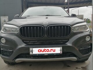 2015 BMW X6 30d II (F16), чёрный, 2850000 рублей, вид 1