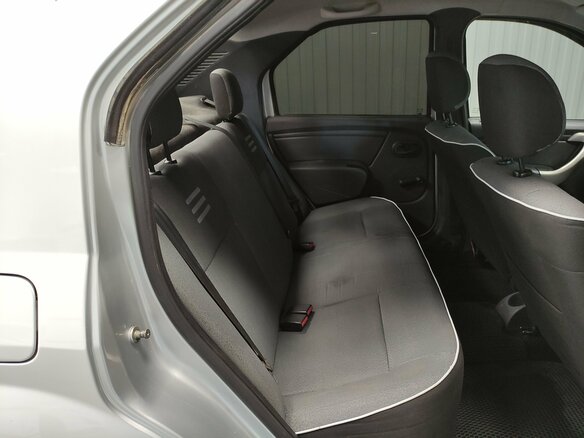 2012 Renault Logan I Рестайлинг, серый, 465000 рублей - вид 9