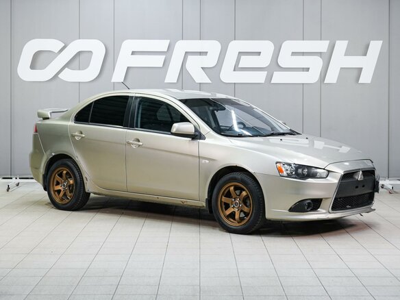 2011 Mitsubishi Lancer X Рестайлинг, бежевый, 461000 рублей