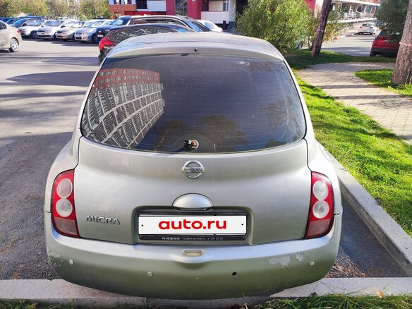 2005 Nissan Micra III (K12), серый, 380000 рублей - вид 7