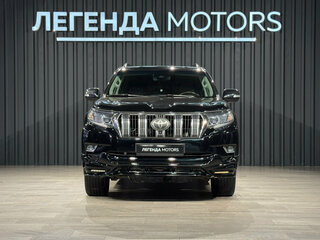 2018 Toyota Land Cruiser Prado 150 Series Рестайлинг 2, чёрный, 5490000 рублей, вид 2