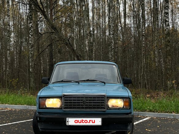 2003 Lada (ВАЗ) 2107, синий, 95000 рублей - вид 3