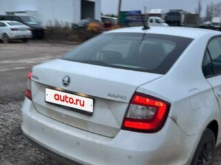 2018 Skoda Rapid I Рестайлинг, белый, 1201830 рублей, вид 2
