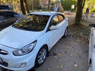 2012 Hyundai Solaris I, белый, 520000 рублей, вид 5