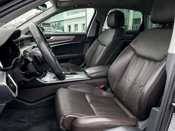 2019 Audi A6 45 TFSI V (C8), серый - вид 14