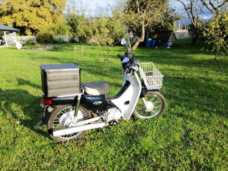 2016 Honda Super Cub, белый, 130000 рублей, вид 2