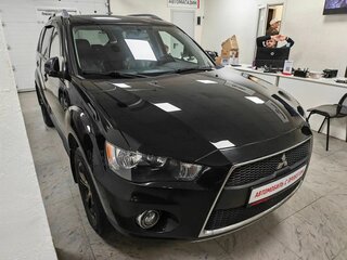 2010 Mitsubishi Outlander II Рестайлинг, чёрный, 849000 рублей, вид 3