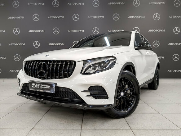 2017 Mercedes-Benz GLC 250 I (X253), белый, 3200000 рублей