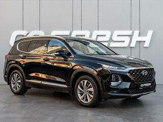 2018 Hyundai Santa Fe IV, чёрный, 2530000 рублей, вид 1