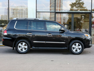 2013 Lexus LX 570 III Рестайлинг, чёрный, 4098000 рублей, вид 4