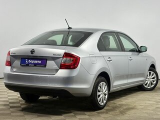 2017 Skoda Rapid I Рестайлинг, серебристый, 1330000 рублей, вид 5