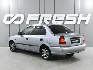 2007 Hyundai Accent ТагАЗ II, серебристый, 499000 рублей, вид 2