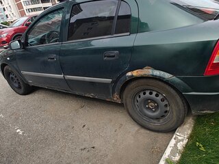 1999 Opel Astra G, зелёный, 100000 рублей, вид 5